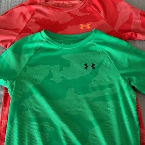 Back2school 2 pack Under Armour youth boys shirts